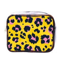 Leopard-print-seamless-pattern Mini Toiletries Bag (one Side)