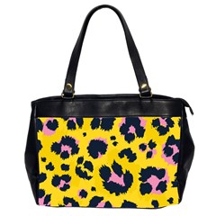 Leopard-print-seamless-pattern Oversize Office Handbag (2 Sides)