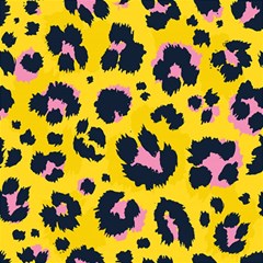 Leopard-print-seamless-pattern Play Mat (square) by Jancukart