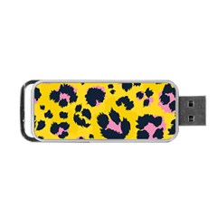 Leopard-print-seamless-pattern Portable Usb Flash (one Side)