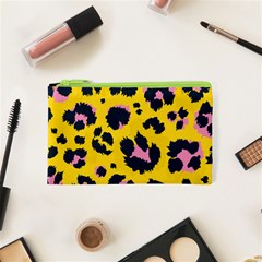 Leopard-print-seamless-pattern Cosmetic Bag (xs)