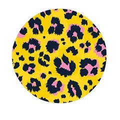 Leopard-print-seamless-pattern Mini Round Pill Box (pack Of 3) by Jancukart