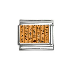 Egyptian-hieroglyphs-ancient-egypt-letters-papyrus-background-vector-old-egyptian-hieroglyph-writing Italian Charm (9mm)