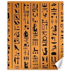 Egyptian-hieroglyphs-ancient-egypt-letters-papyrus-background-vector-old-egyptian-hieroglyph-writing Canvas 16  x 20 