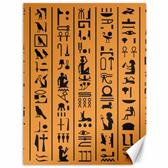 Egyptian-hieroglyphs-ancient-egypt-letters-papyrus-background-vector-old-egyptian-hieroglyph-writing Canvas 36  x 48 