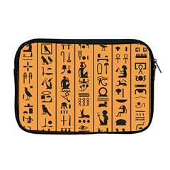 Egyptian-hieroglyphs-ancient-egypt-letters-papyrus-background-vector-old-egyptian-hieroglyph-writing Apple Macbook Pro 17  Zipper Case