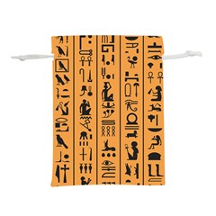 Egyptian-hieroglyphs-ancient-egypt-letters-papyrus-background-vector-old-egyptian-hieroglyph-writing Lightweight Drawstring Pouch (m) by Jancukart