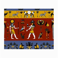 Ancient-egyptian-religion-seamless-pattern Small Glasses Cloth