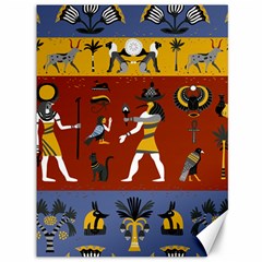 Ancient-egyptian-religion-seamless-pattern Canvas 36  X 48 