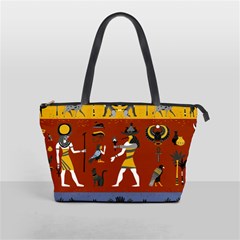 Ancient-egyptian-religion-seamless-pattern Classic Shoulder Handbag