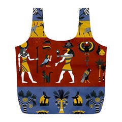 Ancient-egyptian-religion-seamless-pattern Full Print Recycle Bag (l)