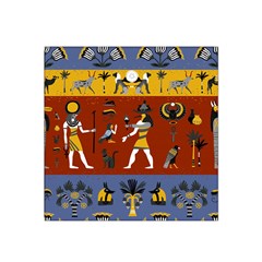 Ancient-egyptian-religion-seamless-pattern Satin Bandana Scarf 22  X 22 