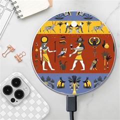 Ancient-egyptian-religion-seamless-pattern Wireless Charger