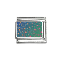 Color Pattern Dot Scrapbooking Italian Charm (9mm) by Wegoenart