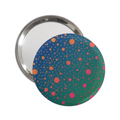 Color Pattern Dot Scrapbooking 2 25  Handbag Mirrors by Wegoenart