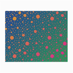 Color Pattern Dot Scrapbooking Small Glasses Cloth (2 Sides) by Wegoenart