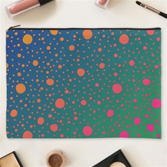 Color Pattern Dot Scrapbooking Cosmetic Bag (xxxl) by Wegoenart