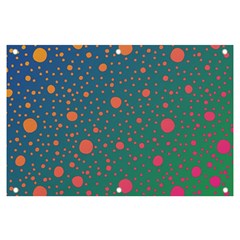 Color Pattern Dot Scrapbooking Banner And Sign 6  X 4  by Wegoenart