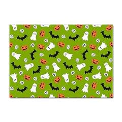 Pattern Seamless Halloween Fall Sticker A4 (100 Pack)