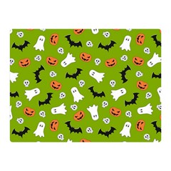 Pattern Seamless Halloween Fall Double Sided Flano Blanket (mini)  by Wegoenart