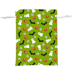 Pattern Seamless Halloween Fall  Lightweight Drawstring Pouch (xl) by Wegoenart