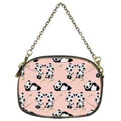 Pandas Pattern Panda Bear Chain Purse (two Sides) by Wegoenart