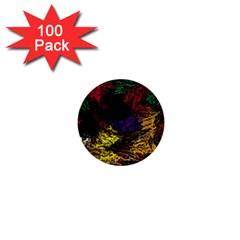 Abstract Painting Colorful 1  Mini Buttons (100 Pack)  by Wegoenart