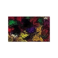 Abstract Painting Colorful Sticker Rectangular (10 Pack) by Wegoenart