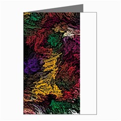 Abstract Painting Colorful Greeting Cards (pkg Of 8)