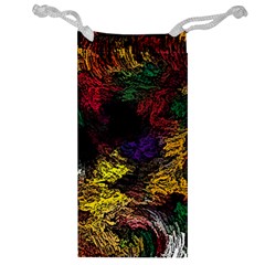 Abstract Painting Colorful Jewelry Bag by Wegoenart