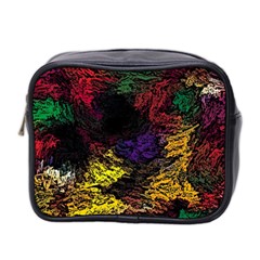 Abstract Painting Colorful Mini Toiletries Bag (two Sides) by Wegoenart