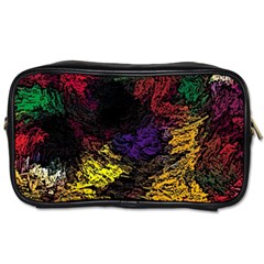 Abstract Painting Colorful Toiletries Bag (one Side) by Wegoenart