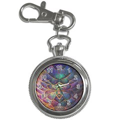 Dragon Fractal Pattern Texture Key Chain Watches by Wegoenart