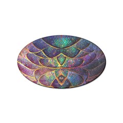 Dragon Fractal Pattern Texture Sticker Oval (100 Pack) by Wegoenart