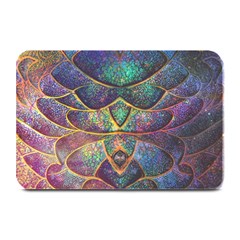 Dragon Fractal Pattern Texture Plate Mats by Wegoenart