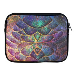 Dragon Fractal Pattern Texture Apple Ipad 2/3/4 Zipper Cases by Wegoenart