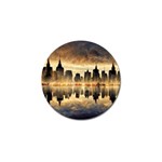 Manhattan Skyline Sunset Nyc Golf Ball Marker (10 pack) Front