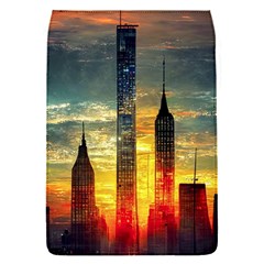 New York City Sunset Dusk Twilight Removable Flap Cover (s) by Wegoenart