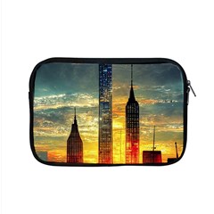 New York City Sunset Dusk Twilight Apple Macbook Pro 15  Zipper Case by Wegoenart