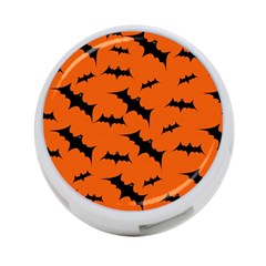 Halloween Card With Bats Flying Pattern 4-port Usb Hub (one Side) by Wegoenart