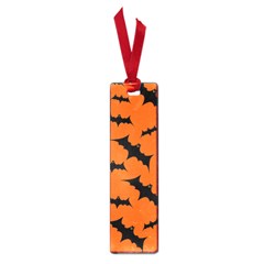 Halloween Card With Bats Flying Pattern Small Book Marks by Wegoenart