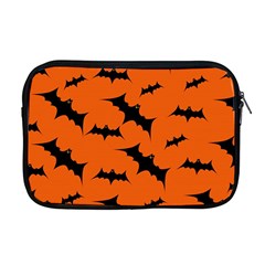 Halloween Card With Bats Flying Pattern Apple MacBook Pro 17  Zipper Case