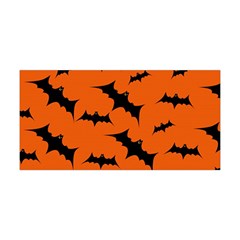 Halloween Card With Bats Flying Pattern Yoga Headband