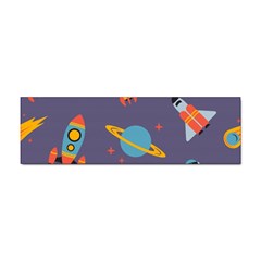 Space Seamless Pattern Sticker Bumper (100 Pack) by Wegoenart