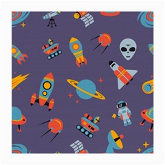 Space Seamless Pattern Medium Glasses Cloth by Wegoenart