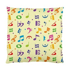 Seamless Pattern Musical Note Doodle Symbol Standard Cushion Case (one Side) by Wegoenart