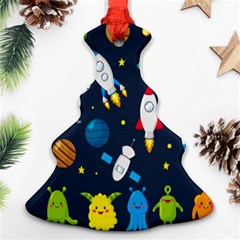 Big Set Cute Astronaut Space Planet Star Alien Rockets Ufo Constellation Satellite Moon Ornament (christmas Tree)  by Wegoenart