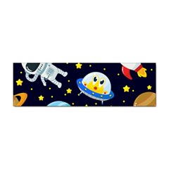 Space Seamless Pattern Sticker Bumper (100 Pack)