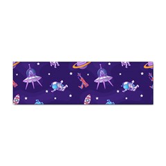 Space Seamless Pattern Sticker (bumper)