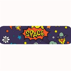 Vector Flat Space Design Background Large Bar Mat